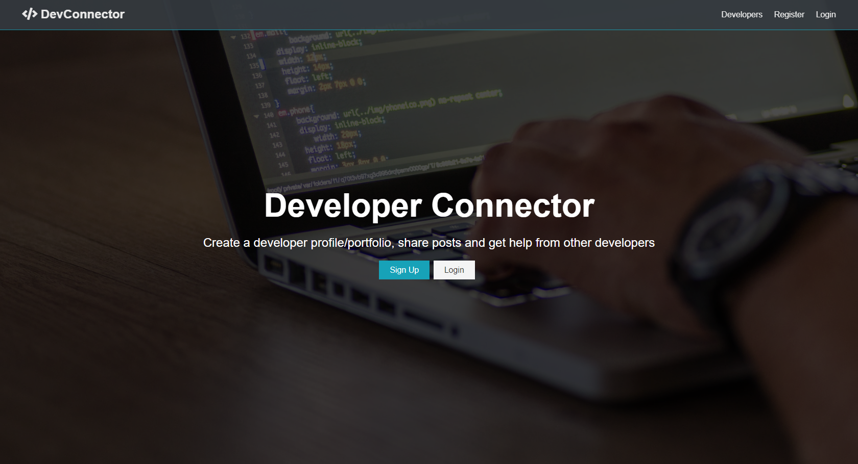 Devconnector Project